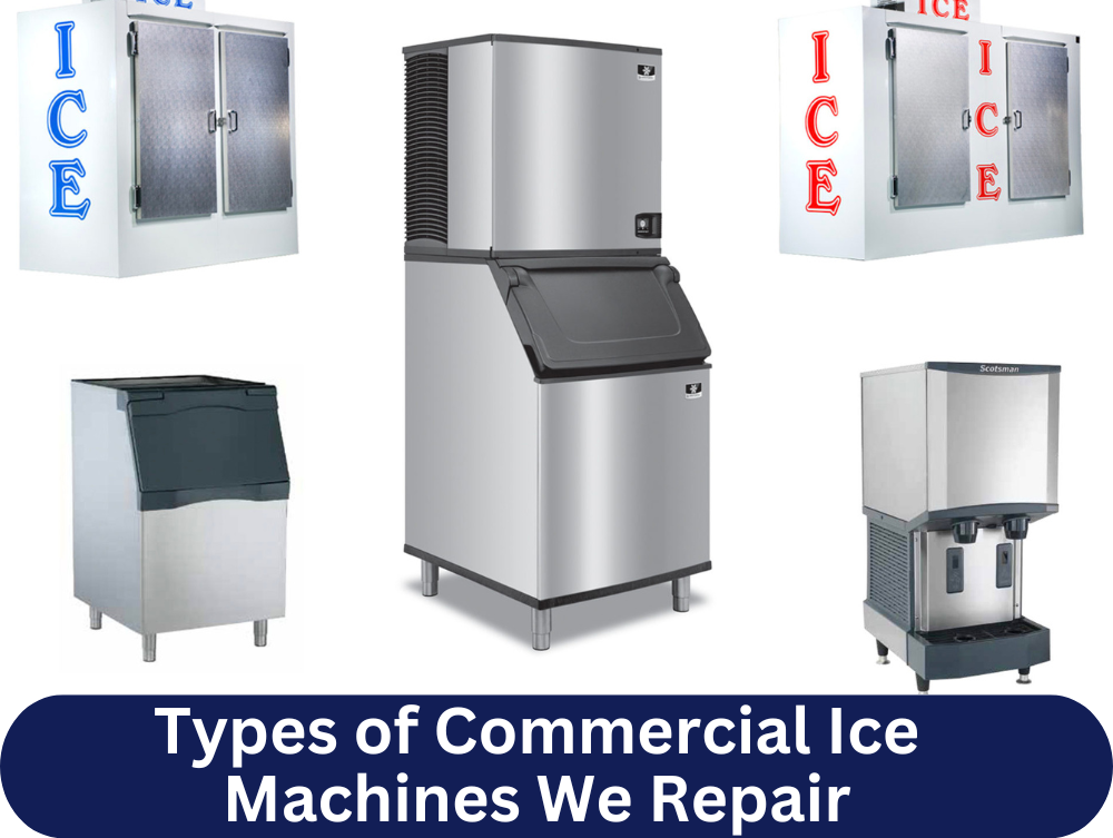 Types of Commercial Ice Machines We Repair
