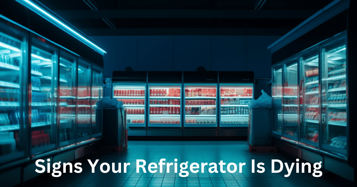 Signs Your Refrigerator Is Dying
