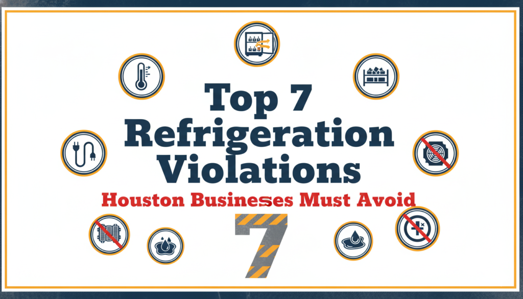 Top 7 Health Code Violations Related to Commercial Refrigeration in Houston