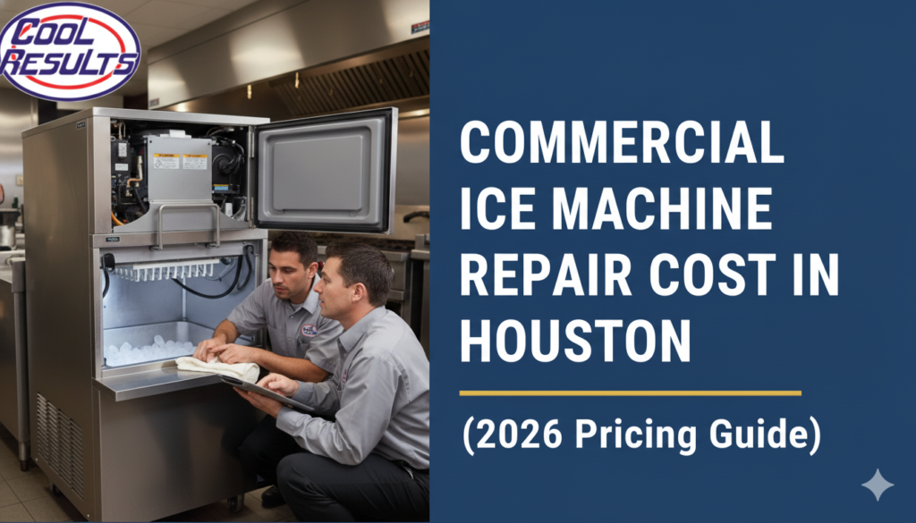 Commercial Ice Machine Repair Cost in Houston (2026 Pricing Guide)