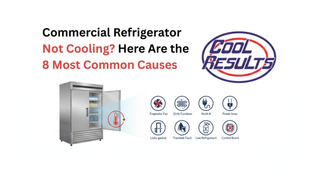 Commercial Refrigerator Not Cooling? Here Are the 8 Most Common Causes