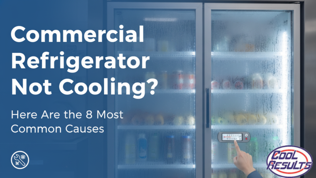 Commercial Refrigerator Not Cooling? Here Are the 8 Most Common Causes