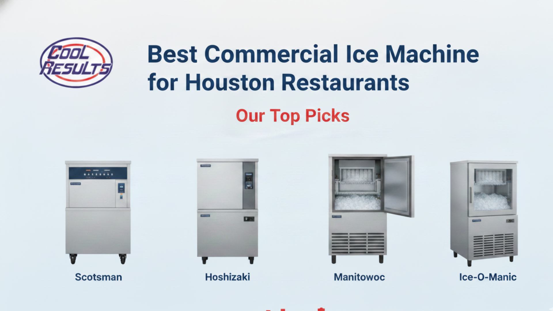 Best Commercial Ice Machine for Houston Restaurants