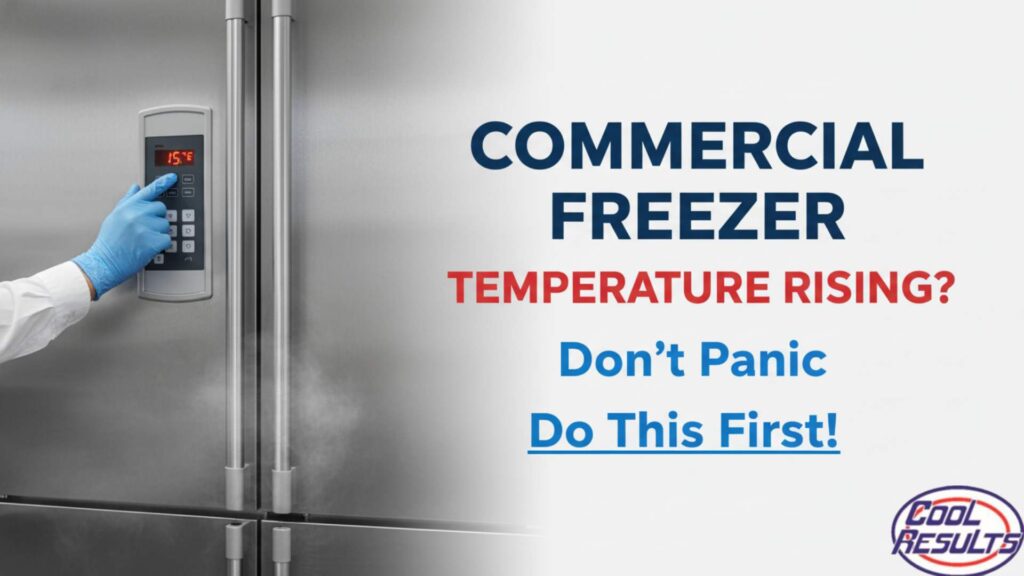 Commercial Freezer Temperature Rising? Don’t Panic  Do This First