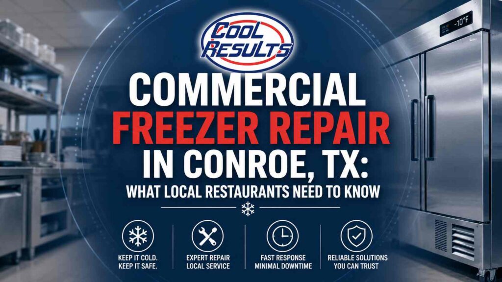 Commercial Freezer Repair in Conroe, TX: What Local Restaurants Need to Know