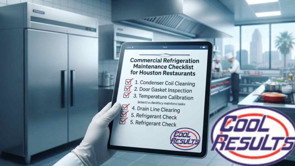 Commercial Refrigeration Maintenance Checklist for Houston Restaurants