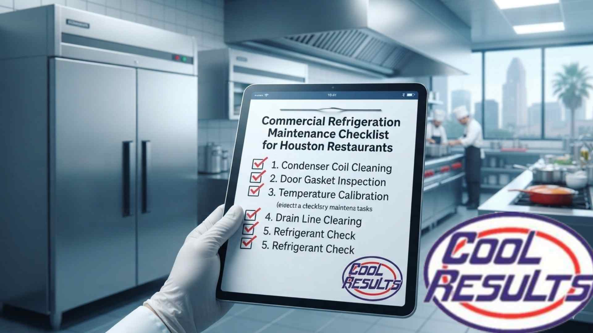 Commercial Refrigeration Maintenance Checklist for Houston Restaurants