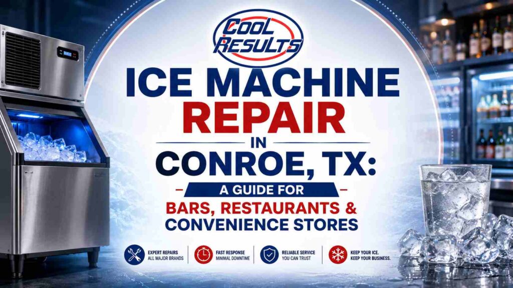 Ice Machine Repair in Conroe, TX: A Guide for Bars, Restaurants & Convenience Stores