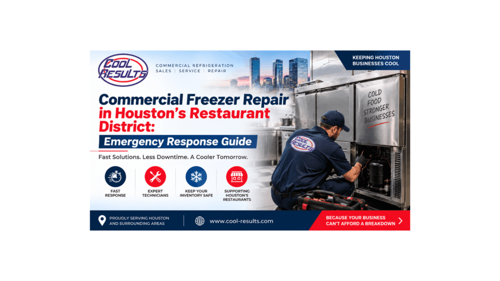 Commercial Freezer Repair in Houston’s Restaurant District: Emergency Response Guide