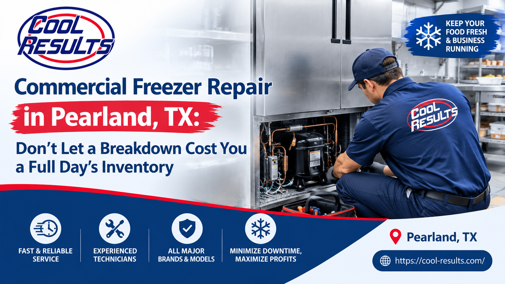 Commercial Freezer Repair in Pearland, TX