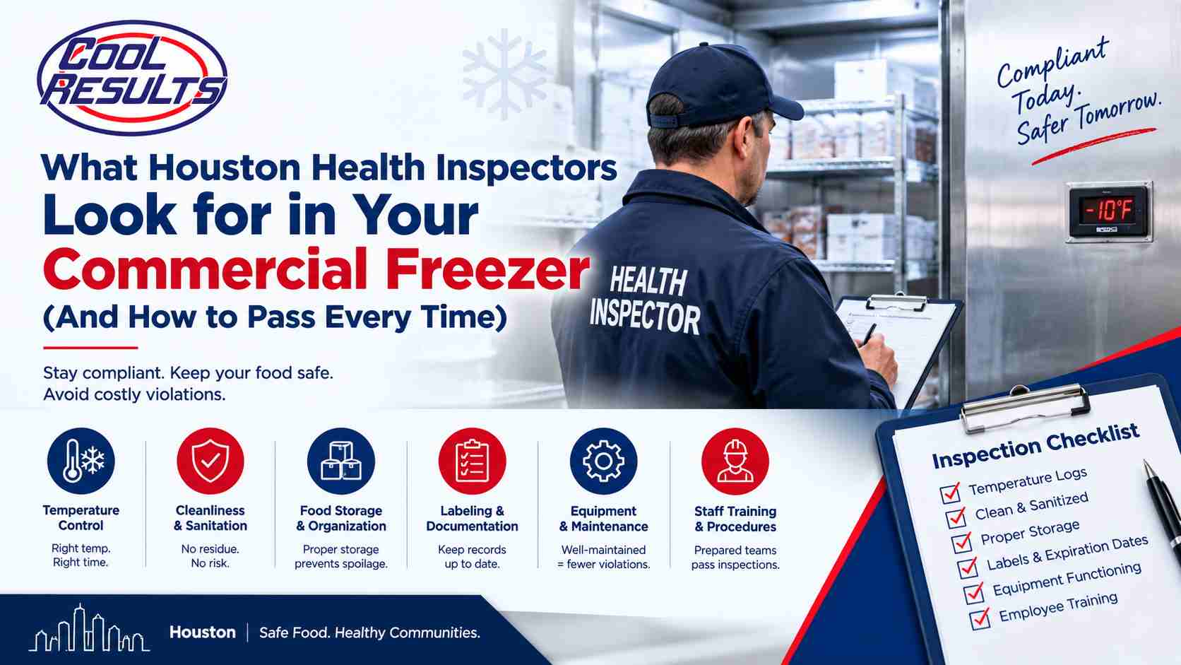 Commercial Freezer Inspection Guide