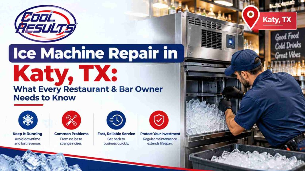 Ice Machine Repair in Katy, TX: What Every Restaurant & Bar Owner Needs to Know